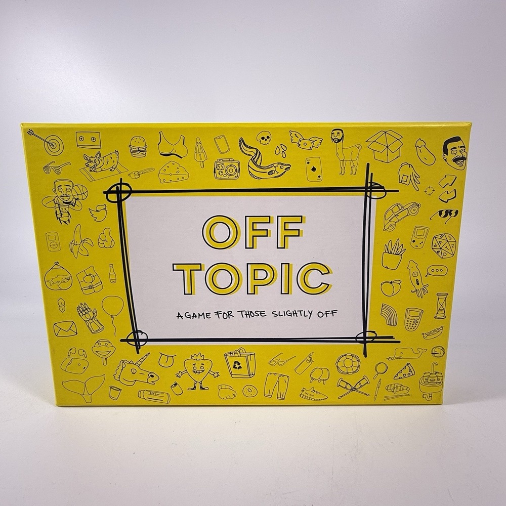 Off Topic Adult Party Game - Fun Board and Card Game for Group Game Night